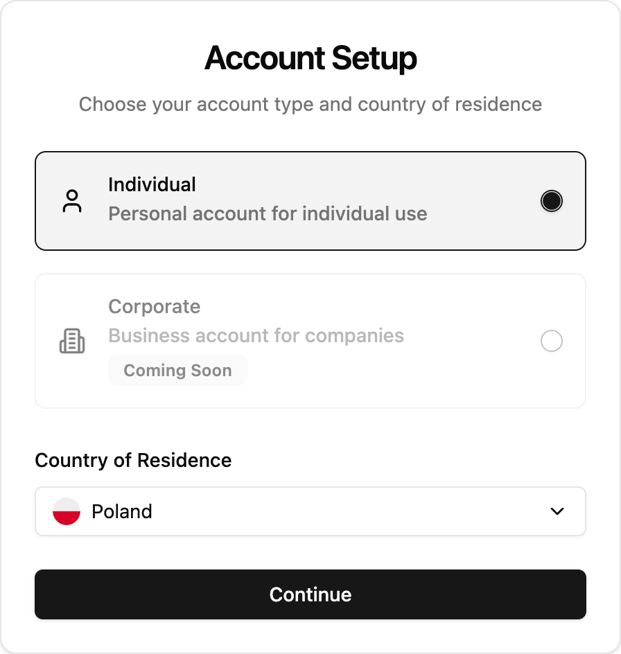Complete Quick Verification (KYC)